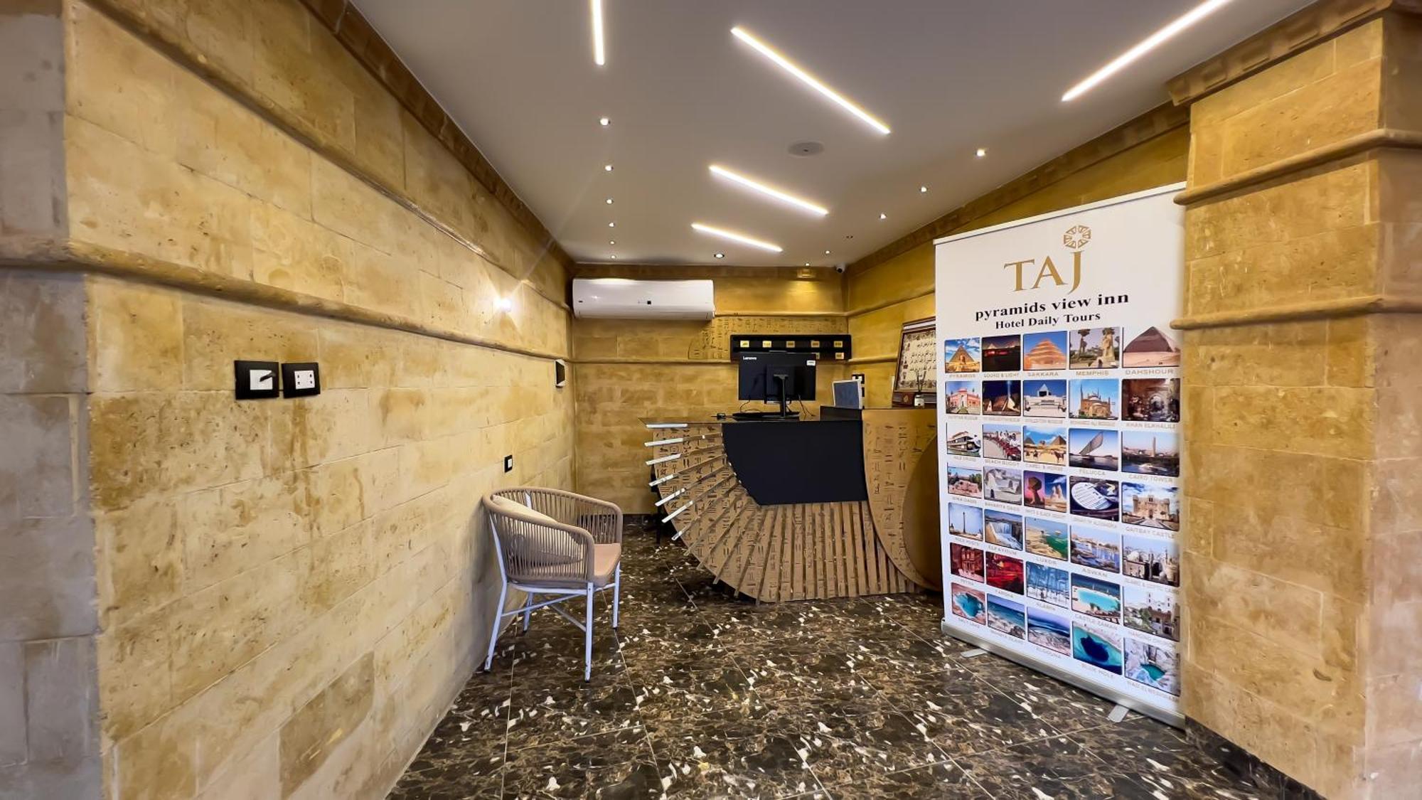 Taj Pyramids View Inn Kafret el-Gabal エクステリア 写真